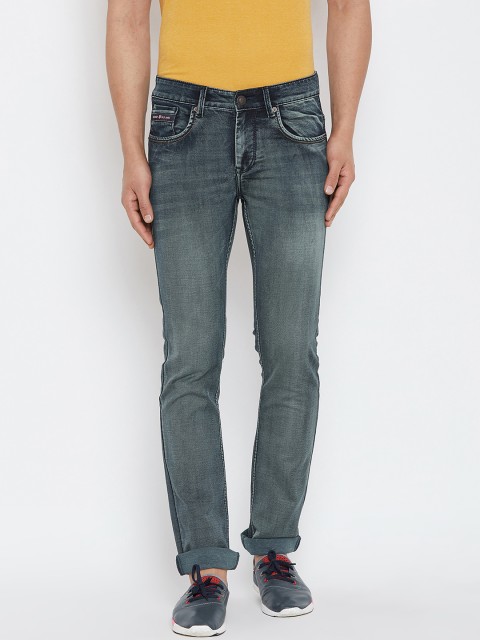 

Duke Men Grey Slim Fit Mid-Rise Clean Look Jeans