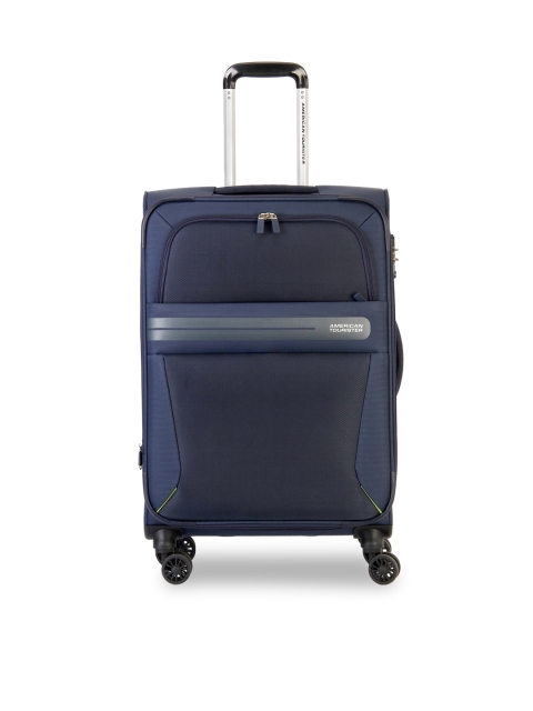 

AMERICAN TOURISTER Unisex Navy Blue OREGON TSA Large Trolley Bag