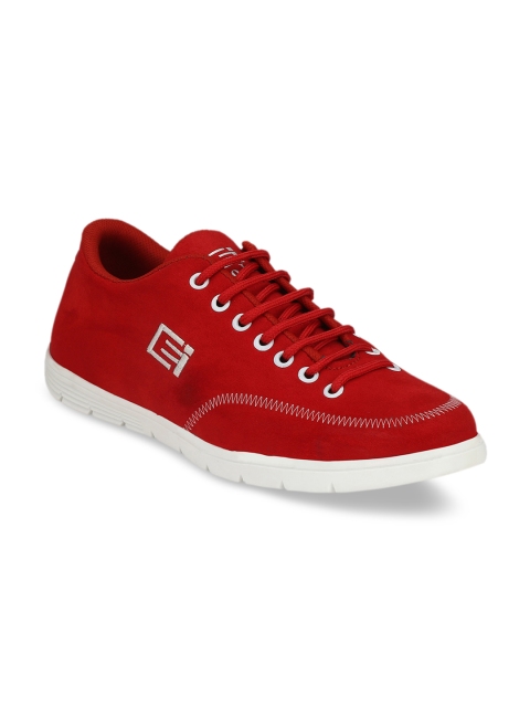 

Eego Italy Men Red Solid Sneakers
