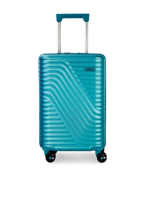 

AMERICAN TOURISTER Unisex Blue HIGH ROCK SPINNER Cabin Trolley Bag