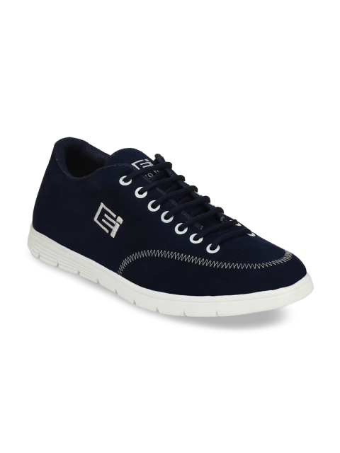 

Eego Italy Men Black Solid Sneakers