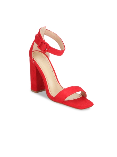 

Truffle Collection Women Red Solid Heels