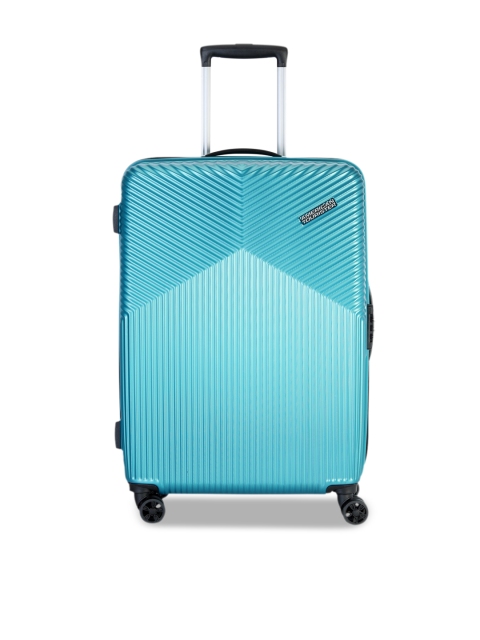 

AMERICAN TOURISTER Unisex Turquoise Blue ARMADA SPINNER Cabin Trolley Bag