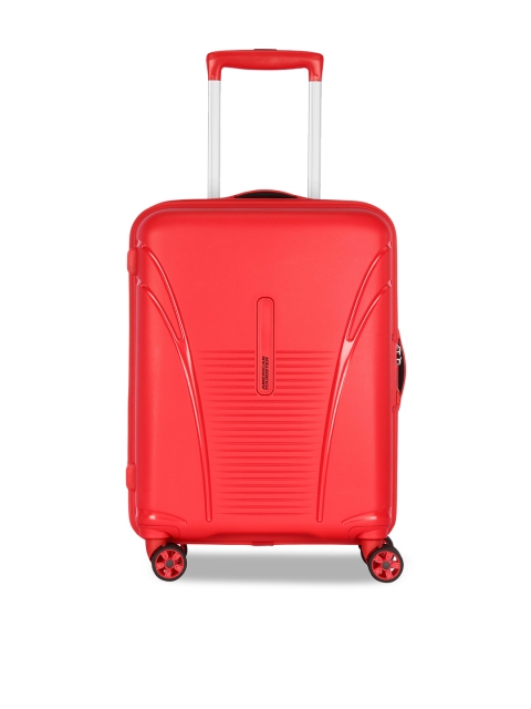 

AMERICAN TOURISTER Unisex Red SKYTRACER PLUS Cabin Trolley Bag