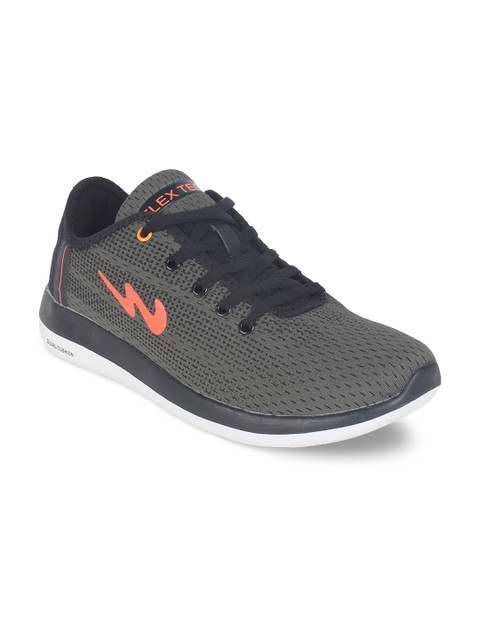 

Campus Men Green Mesh Running Shoes