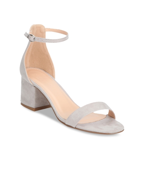

Truffle Collection Women Grey Solid Heels