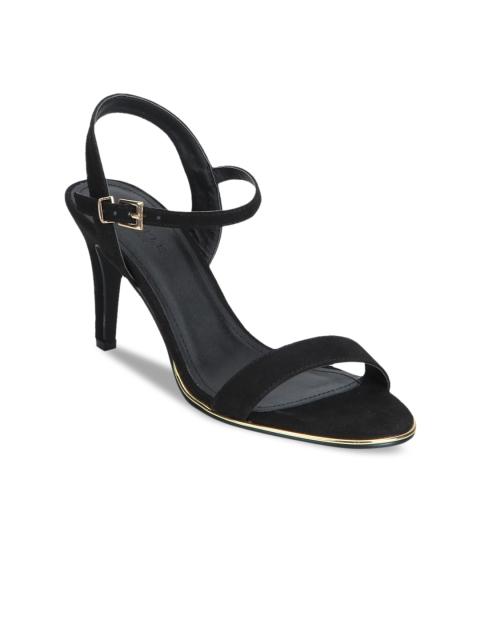 

Truffle Collection Women Black Solid Heels