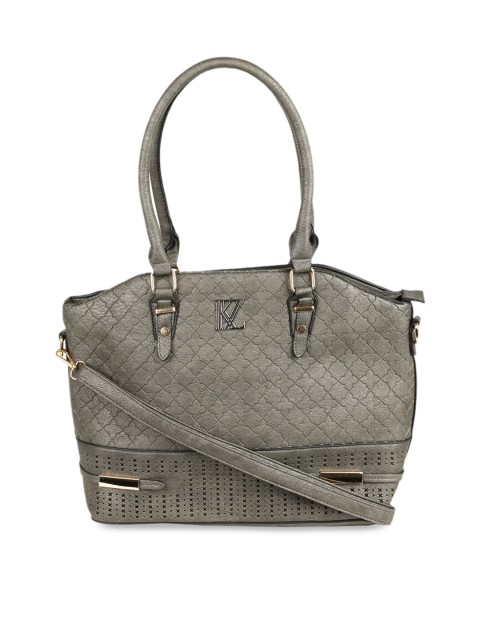 

Kazo Grey Textured Shoulder Bag