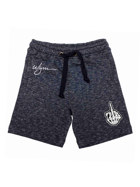 

Wear Your Mind Boys Blue Printed Regular Fit Regular Shorts