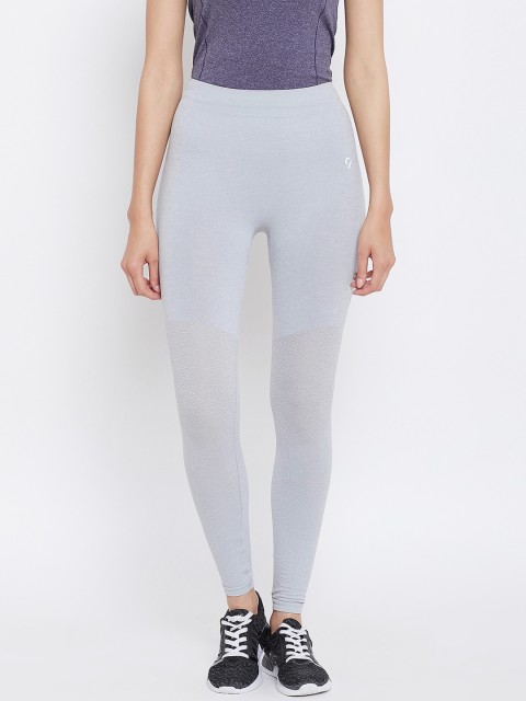 

C9 AIRWEAR Women Grey Solid Tights