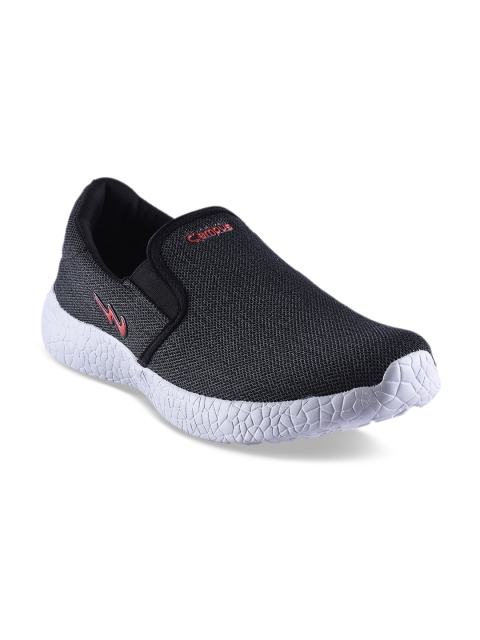 Campus Men Black Running Shoes