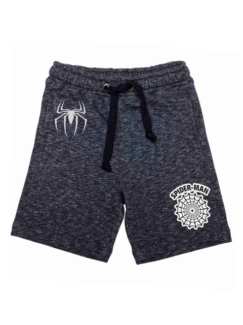 

Marvel by Wear Your Mind Boys Grey Printed Regular Fit Regular Shorts