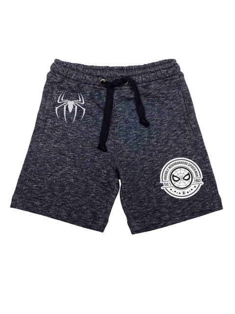 

Marvel by Wear Your Mind Boys Blue Solid Regular Fit Regular Shorts
