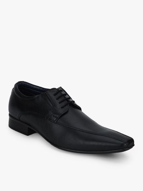 

Accent-Derby Black Formal Shoes
