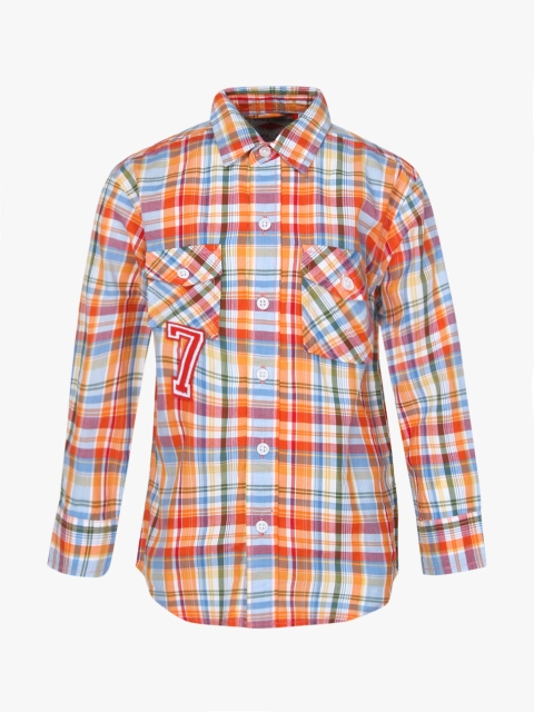

Orange Slim Fit Shirt