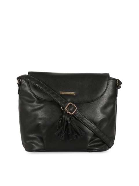 

David Jones Women Black Solid Sling Bag