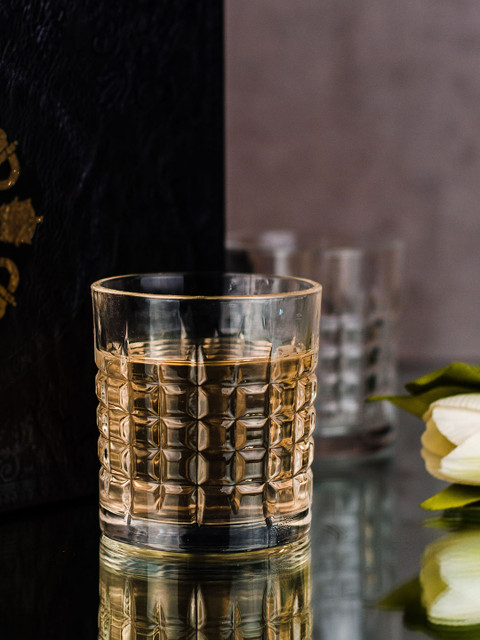 

GOODHOMES Set of 6 Transparent Whisky Glasses 250 ml each