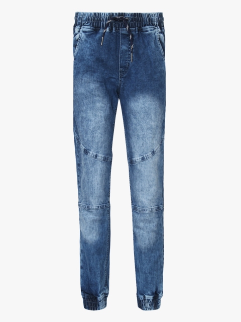 

Blue Jogger Mid-Rise Clean Look Jeans