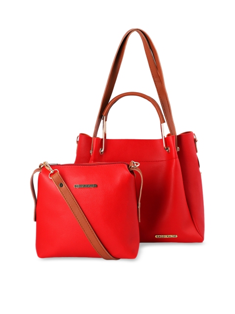 

Bagsy Malone Red Solid Shoulder Bag
