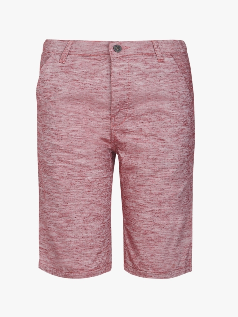 

Red Slim Fit Bermuda