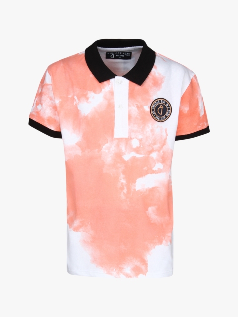 

Peach Polo T-Shirt