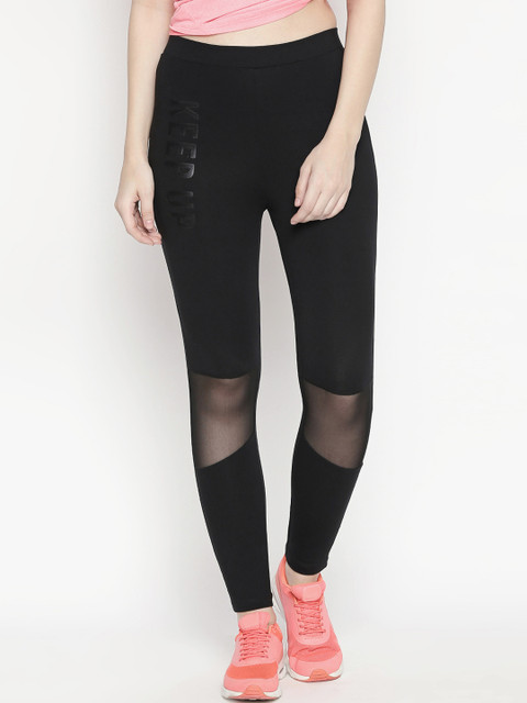 

Ajile by Pantaloons Women Black Solid Straight-Fit Track Pants