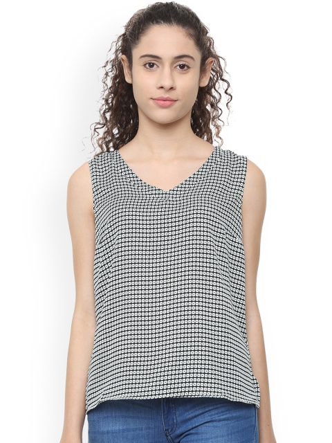 

Van Heusen Woman Women Black Printed Top