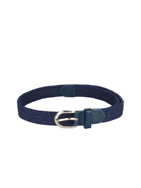 

LONDON FASHION hob Women Navy Blue Woven Design Belt
