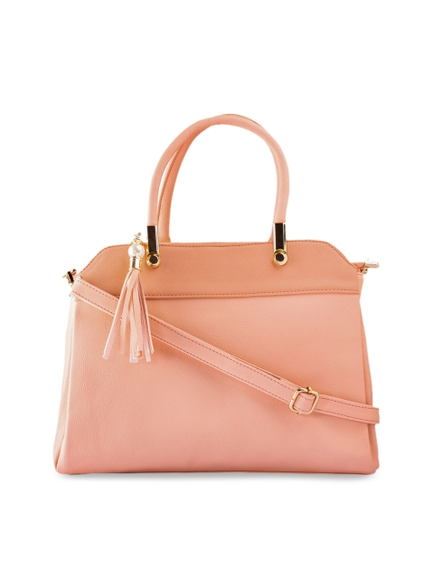 

LEGAL BRIBE Pink Solid Handheld Bag