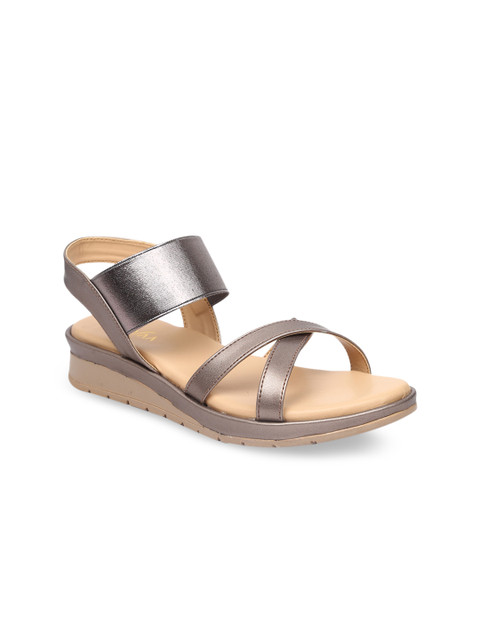 

VALIOSAA Women Grey One Toe Flats