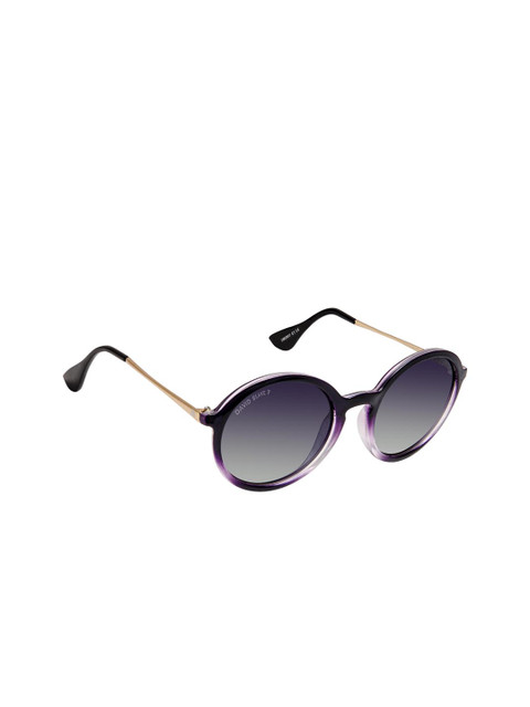 

David Blake Unisex Blue Round Sunglasses SGDB1730x2807C1