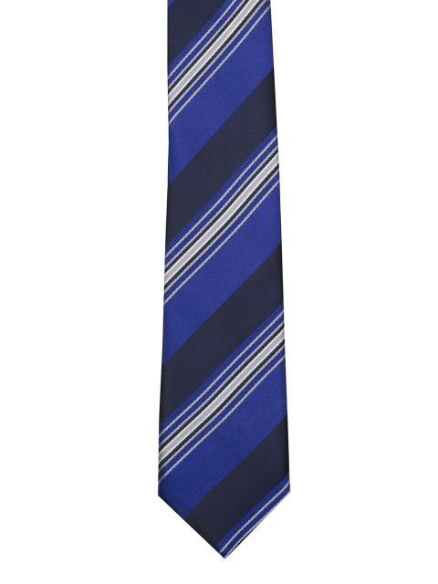

Tossido Blue Striped Broad Tie