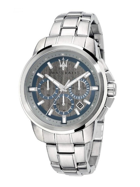 

Maserati Men Grey Analogue Watch R8873621006
