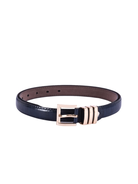 

BuckleUp Women Blue Textured Belt
