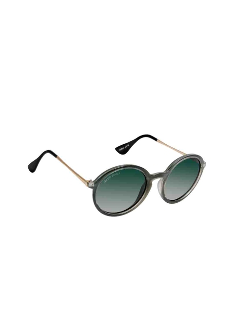 

David Blake Unisex Green Round Sunglasses SGDB1727x2807C6