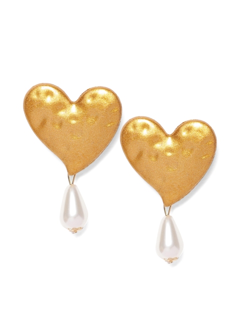 

Kazo Gold-Toned Contemporary Drop Earrings