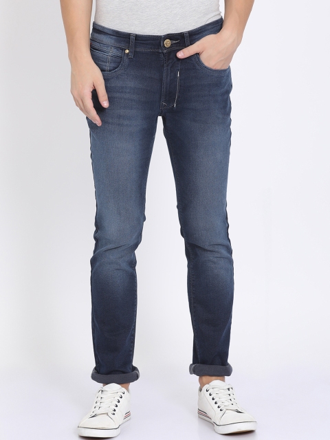 

Llak Jeans Men Blue Skinny Fit Mid-Rise Clean Look Stretchable Jeans