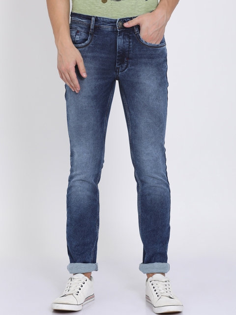 

Llak Jeans Men Blue Skinny Fit Mid-Rise Clean Look Stretchable Jeans