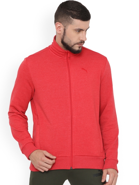 

Puma Men Red Solid TR Sporty Track Jacket