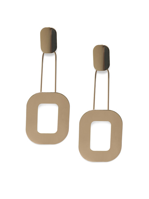 

Kazo Gold-Toned Geometric Drop Earrings