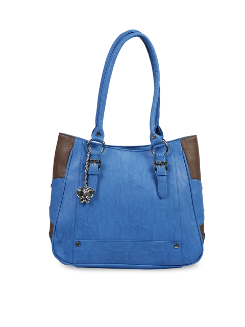 

Butterflies Blue Solid Shoulder Bag