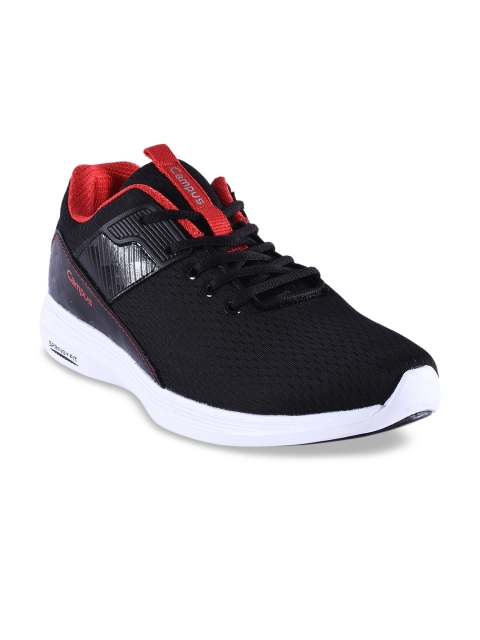 

Campus Men Black Running Shoes
