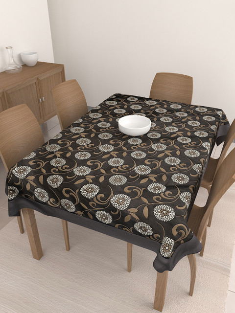 

S9home by Seasons Multicoloured Printed Rectangle Table Cover, Multi