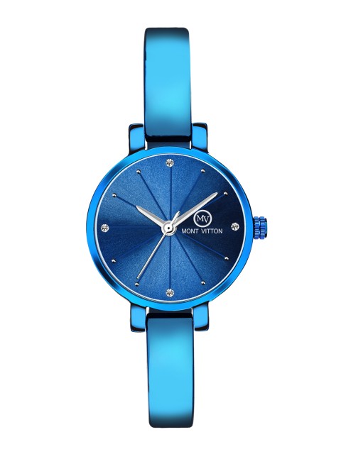 

MONTVITTON Women Blue Analogue Watch MV11036