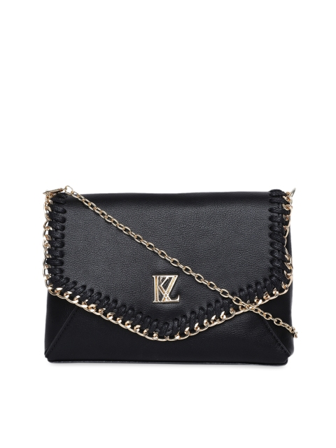 

Kazo Women Black Solid Clutch