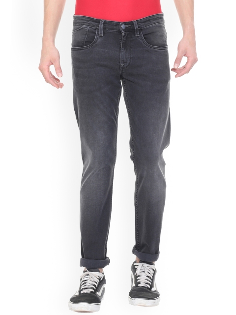 

Solly Jeans Co. Men Grey Skinny Fit Mid-Rise Clean Look Jeans