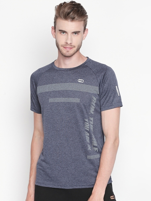 

Ajile by Pantaloons Men Grey Printed Round Neck T-shirt