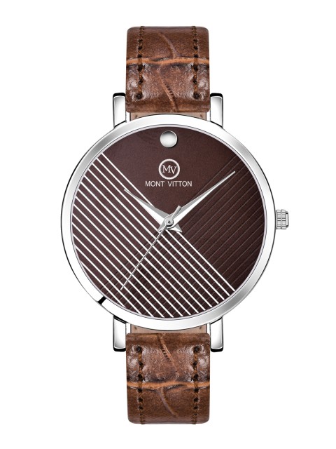 

MONTVITTON Women Brown Analogue Watch MV11039