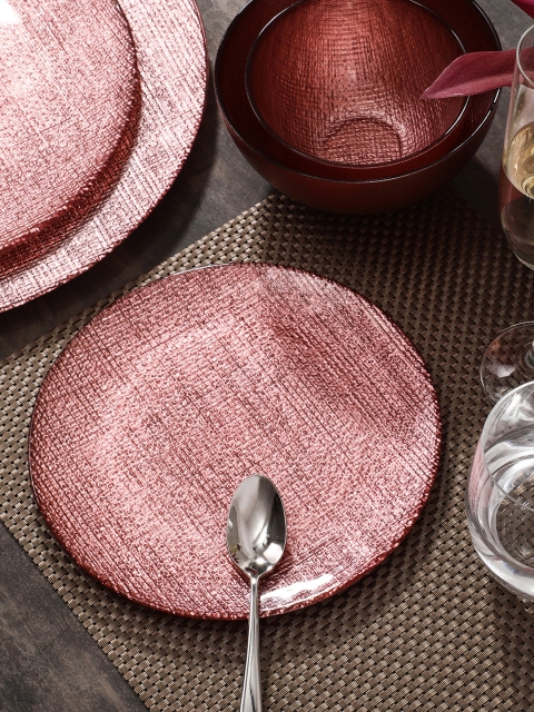 

Pure Home and Living Pink Textured Ceramic Set