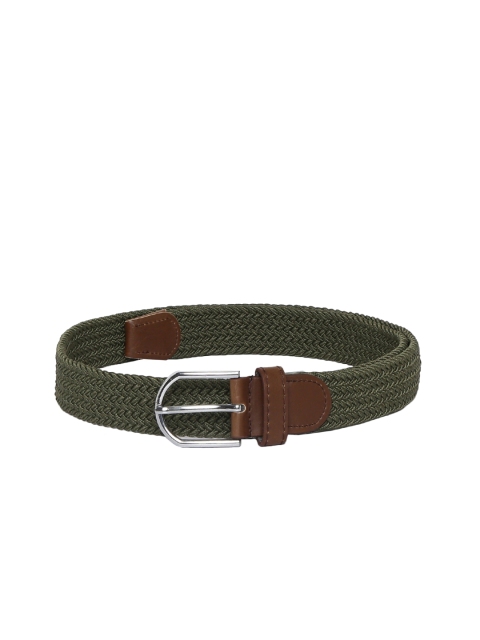 

CRUSSET Unisex Olive Green Casual Belt